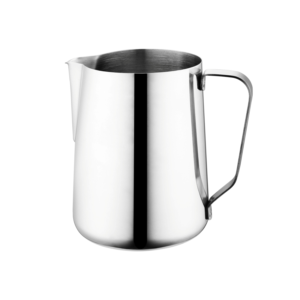 Met Lux 12 oz Black Stainless Steel Milk Pitcher - 3 inch x 3 inch x 3 1/2 inch - 1 Count Box