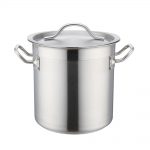 6L Stainless Steel Stock Pot, 200x200mm, thickness1.0mm-MSP101