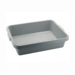 Polypropylene Tote Box, 55x41x13.5cm, Grey-8111TGG