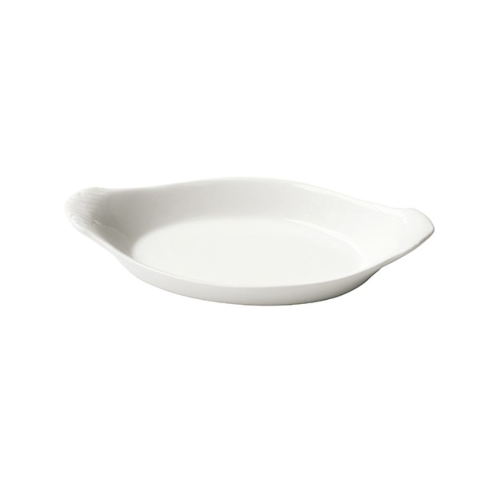 Porcelain Oval Eared Dish 22.5cm/9inch - Sunnex Products Ltd.