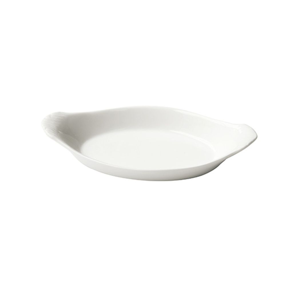 Porcelain Oval Eared Dish 25.5cm/10inch - Sunnex Products Ltd.