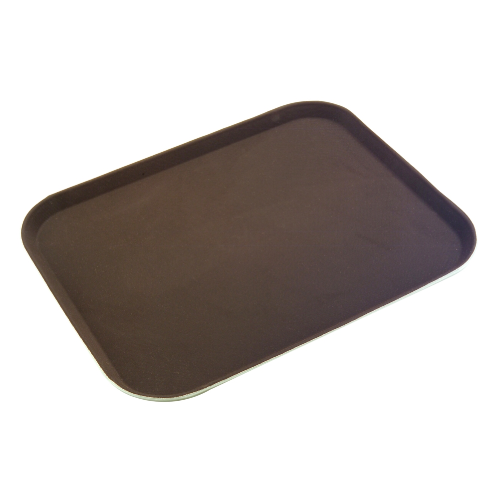 Rubber Surface and Polypropylene Bottom Non-Slip Tray 36cmx45cm ...