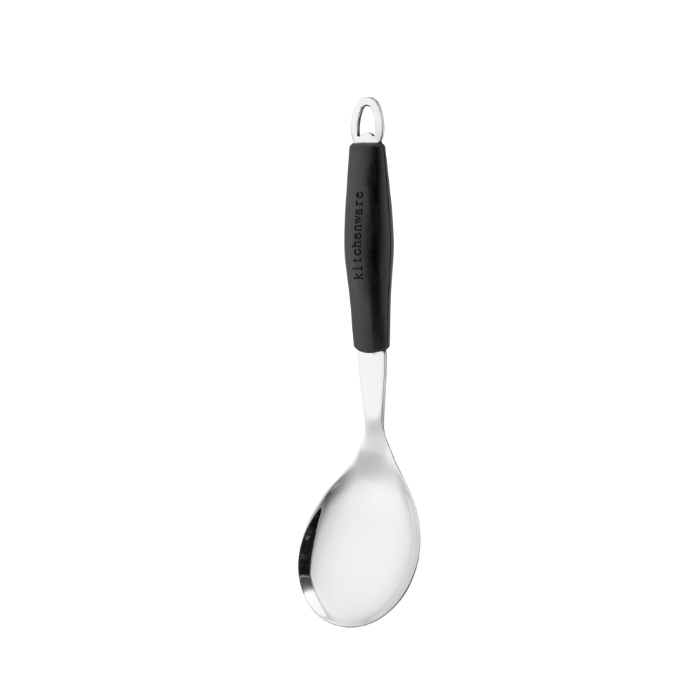 Stainless Steel Rice Spoon with Black Silicone Handle - Sunnex Products ...