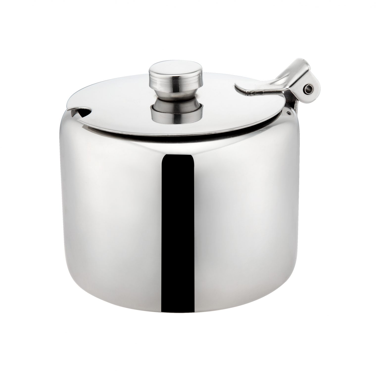 0.28L/10.0fl oz Stainless Steel Sugar Bowl With Hinged Lid - Sunnex ...