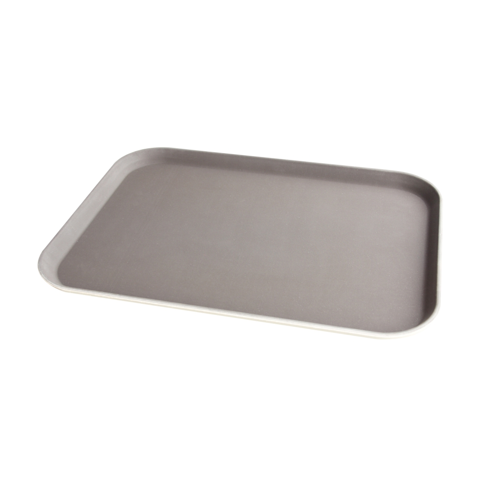 Rubber Surface and Fibreglass Bottom Non-Slip Tray 40cmx56cm ...