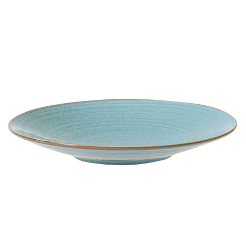 Reactive Glaze Porcelain Deep Plate, 21cm/8.25inch - Sunnex Products Ltd.