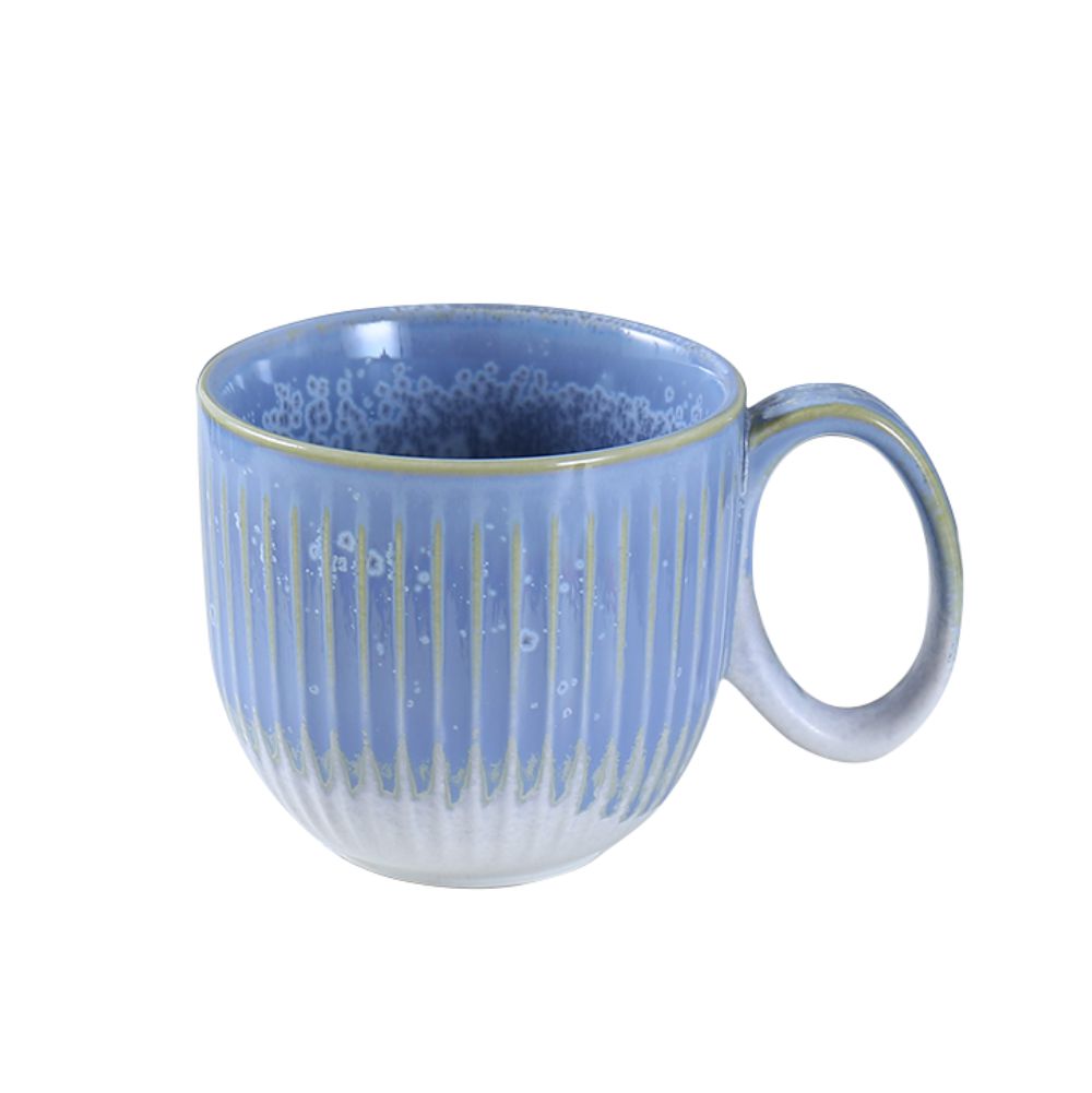 Reactive Glaze Porcelain Mug, Blue, 300ml - Sunnex Products Ltd.